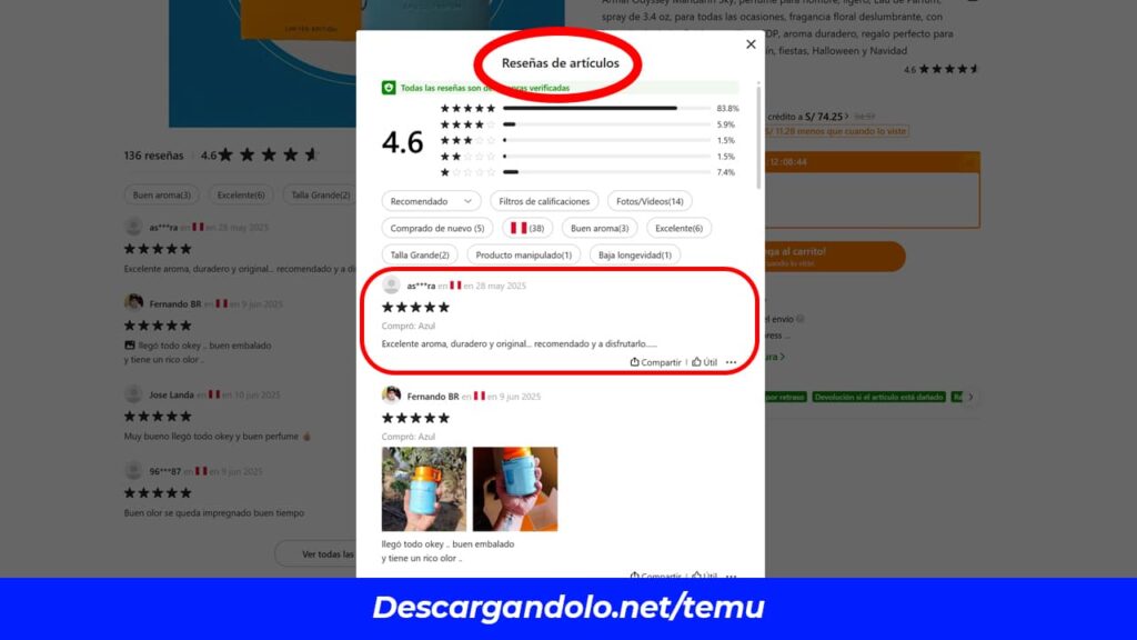 Temu es confiable