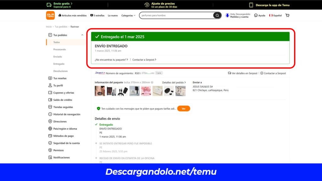 TEMU es confiable