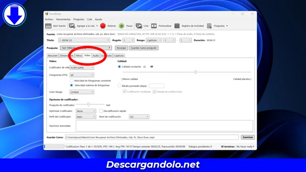 Cómo reducir el peso de un vídeo gratis 
