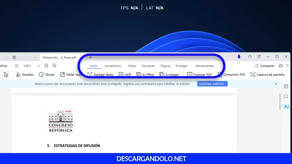 PDNob el mejor editor de pdf más avanzado.