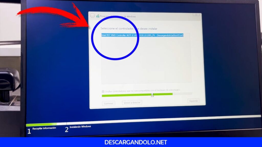 Controlador Intel RST VMD 467F