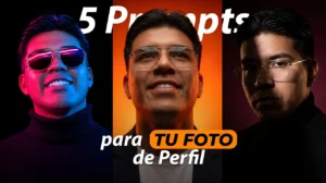 5 mejores prompts para foto de perfil.