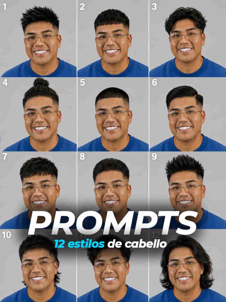 Prompt para cambiar tu corte de cabello con IA