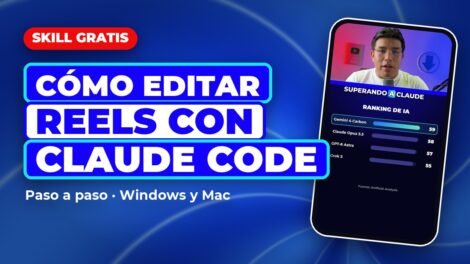 Cómo editar Reels con Claude Code: skill gratis de Descargándolo